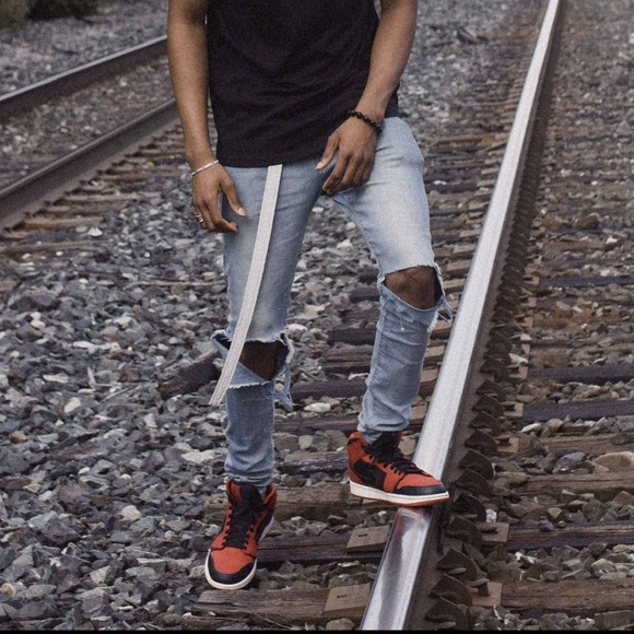 H&M skinny ripped jeans - Picture 1 of 5